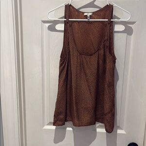 Joie 100% silk tank blouse SZ Xsmall with buttons